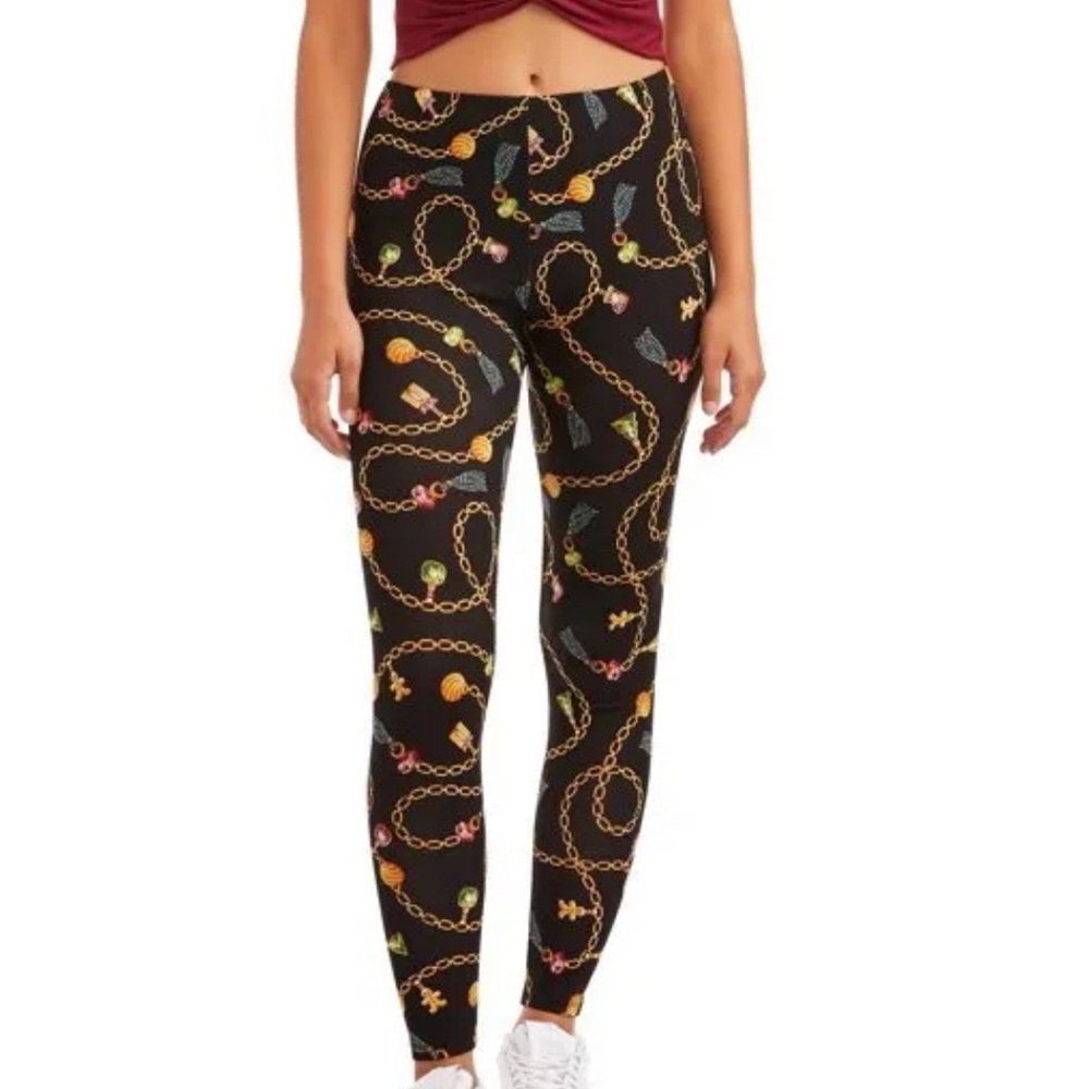 NWT Holiday Ankle Leggings NOBO / No Boundaries Size 3/5